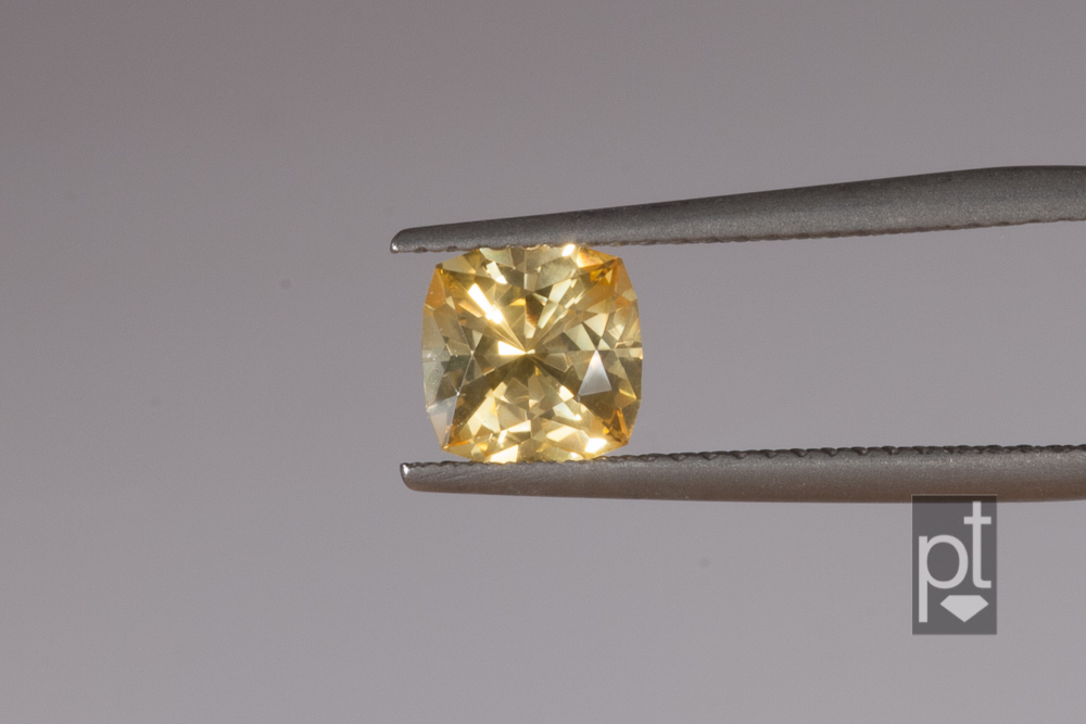 Recut Project: Yellow Sapphire Square Cushion