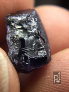 Synthetic Sapphire Rough fracture