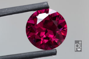 Rhodolite Custom Round Brilliant