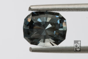 Gray Spinel Rectangular Cushion