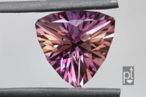 Ametrine Triangular Cushion