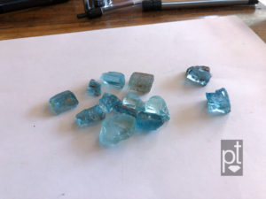 Malawi Aquamarine rough