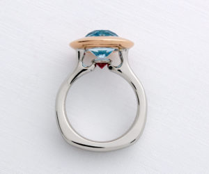 Raintree VT Kaleidoscope Ring - side view