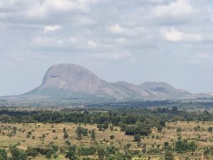 Mt. Ngala, "The mountain with a mouth"