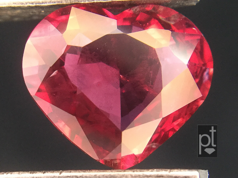 repaired ruby heart